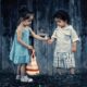 Kids, playing, social, communication