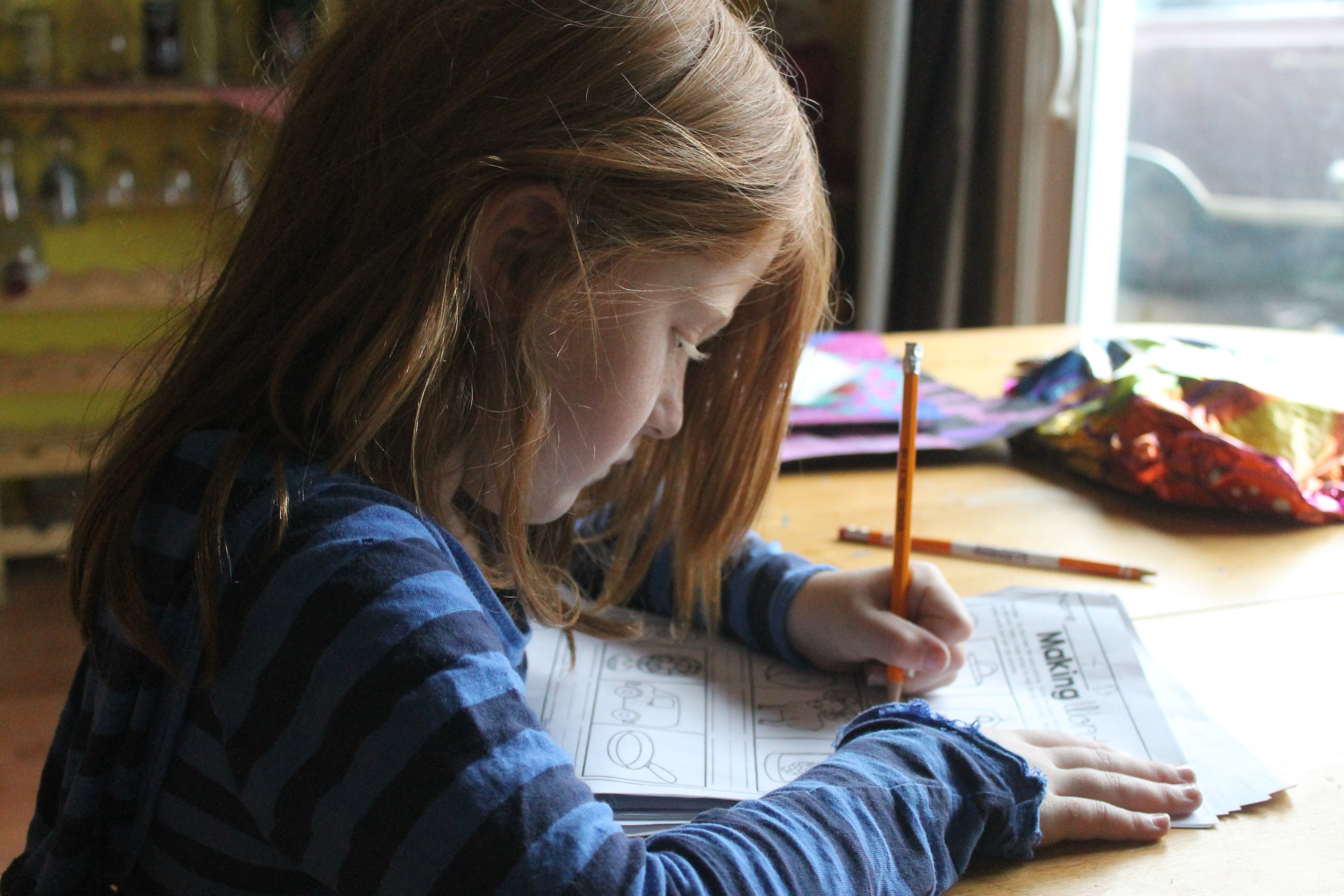 how to help autistic child with homework
